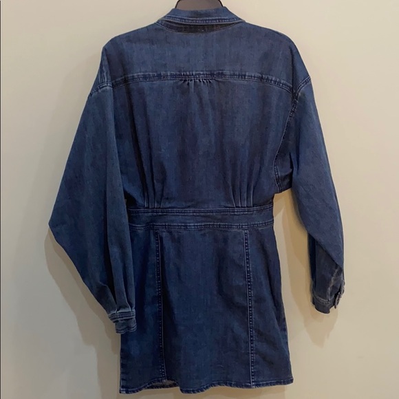 NWT Free People Bo Dress in Indigo Blue Dress - Picture 8 of 13